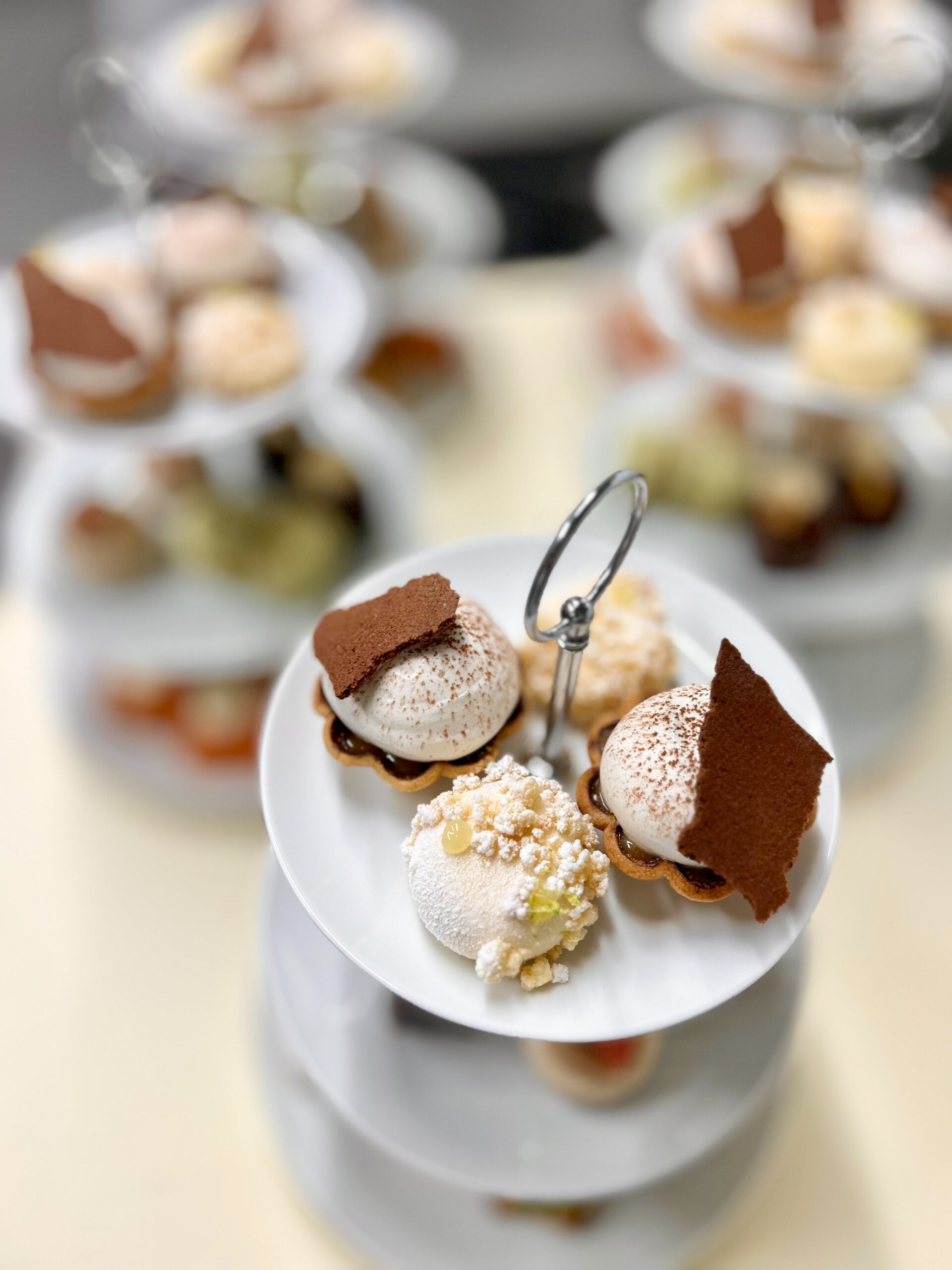 Plant-based pastry desserts at a Loba Pâtisserie pop-up