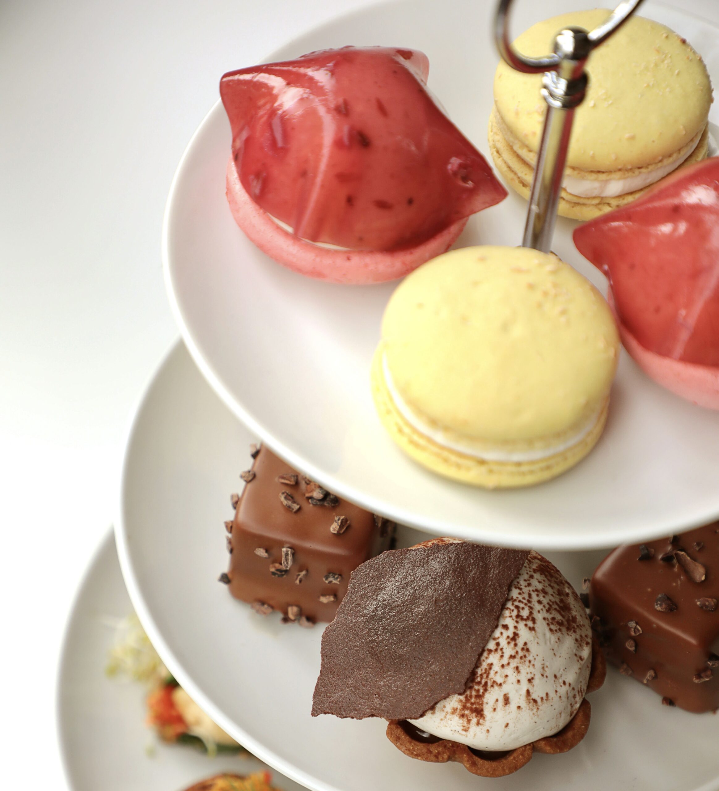 Plant-based pastry selection at a Loba Pâtisserie pop-up in Paris